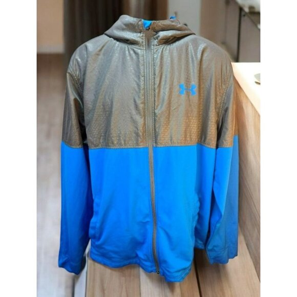 Under Armour Mens Loose Fit Hoodie Jacket XL Lightweight *Small Flaw - Picture 1 of 9